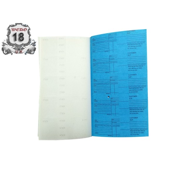 Ticket Book-Long Counter Book-blue colour